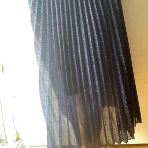 ✨pick 2 for $25✨ SHIEN long blue glitter skirt